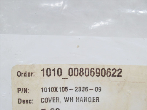Ishida X105233609; Hangar Cover; SS