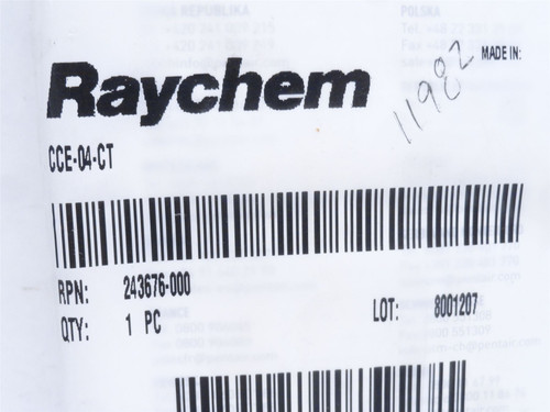 Raychem 243676-000; Splice and Tee Kit CCE-04-CT