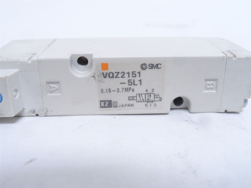 SMC VQZ2151 -5L1; Solenoid Air Control Valve 0.15-0.7MPa 24VDC