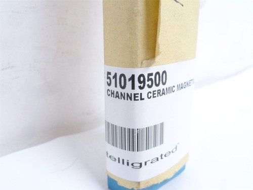Intelligrated 51019500; Channel Magnet; 12" Long x 1.39" Wide