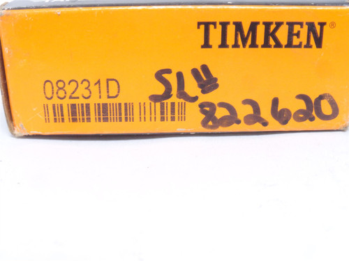 Timken 08231D; Tapered Roller Bearing Double Cup; 2-5/16"OD