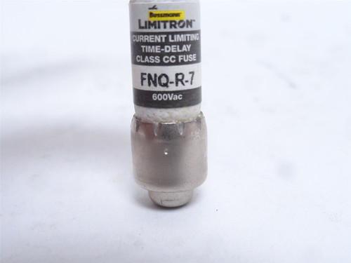 Bussmann FNQ-R-7; Time-Delay Fuse; 7A; 600VAC