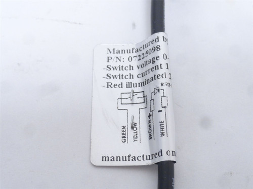 Stern 7225098; Concept Red Stop Switch; 24VAC/DC