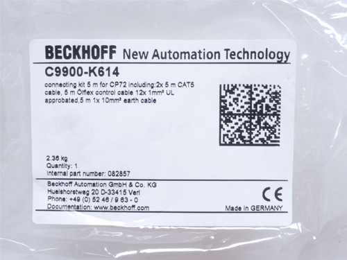 Beckhoff C9900-K614; CP-Link 4 Cable; Shielded; PVC