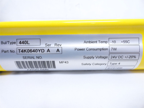 Allen-Bradley 440L-T4K0640YD; Light Curtain Transmitter