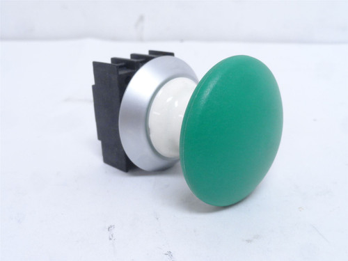 Schmersal NDP50GN; Green Push-Button Operator 50mmOD; W/Mount