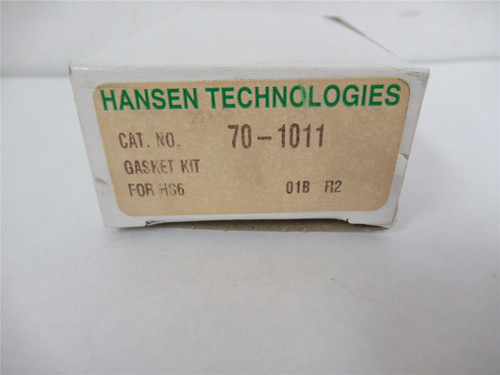 Hansen 70-1011; Gasket Kit For HS6 Solenoid Valve