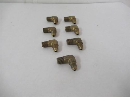 Parker 4-4CTX; Lot-7 90 Degree Elbow Male 1/4NPT X 1/4