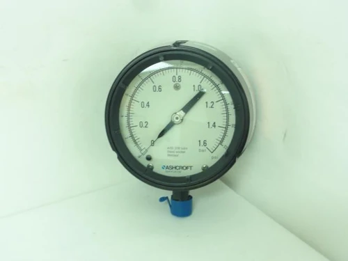 Ashcroft E266127; Pressure Gauge; 0-1.6bar; 1/2"NPT