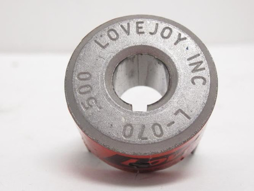 Lovejoy L-070x1/2; Jaw Coupler Hub; 1/2" ID; 1-3/8" OD