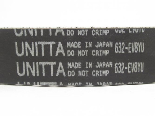 UNITTA 632-EV8YU; Power Grip EV Belt; 632mm Long; 79 Teeth