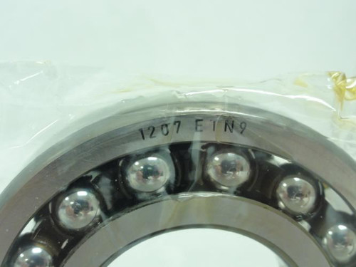 SKF 1207 ETN9; Self-Aligning Ball Bearing; 35mm ID x 72mm OD