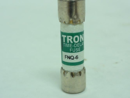 Bussmann FNQ--6; Time Lag Fuse; 6 Amp; 500VAC