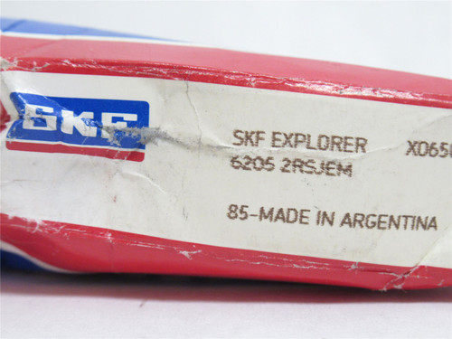SKF 6205-2RSJEM; Ball Bearing; 25mmID x 52mmOD x 15mm Wide