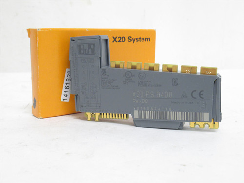 B&R X20PS9400; Power Supply Service Interface