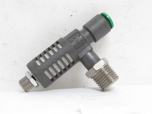 SMC ASV310F-02-06; Speed Control Exhaust Valve; G1/4x6mm PTC