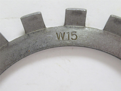 SKF W-15; Steel Bearing Lock Washer; 2.973"ID x 4.109"OD
