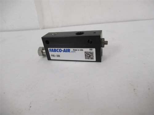 Fabco-Air FVS-330;  Pneumatic Valve Body Manifold 1/8" NPT