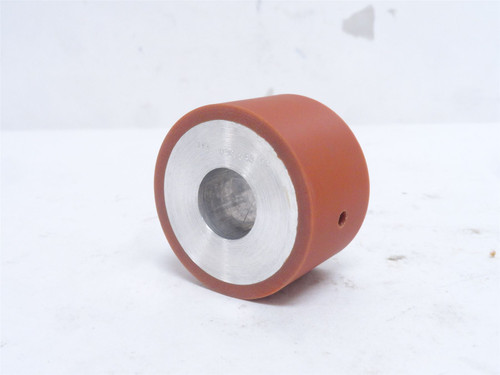 Hayssen 03046B0453; Rubberized Upper Feed Wheel 3/4"ID x 2"OD