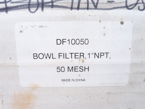 General Pump DF10050; Inline Pump Strainer; 3/4NPT; 50 MESH