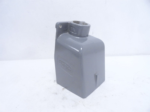 Hubbell BB601W; Aluminum Dead End Angle Back Box; 1-1/4NPT