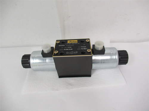 Parker D3W8CNJW; Hydraulic Valve 24 VDC 15 AMP 5000 PSI
