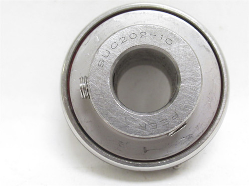 Peer SUC202-10; Ball Bearing Insert 5/8"ID x 47mmOD Set Screw