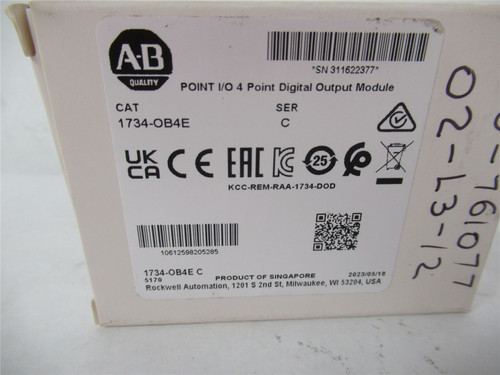 Allen-Bradley 1734-OB4E; Output Module 4 Point 24 VDC
