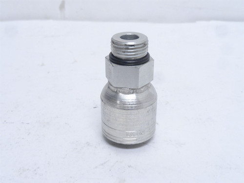 Eaton 1AA8MB8; Crimp Hose Fitting; 1/2" Tube x 1/2 BOSS