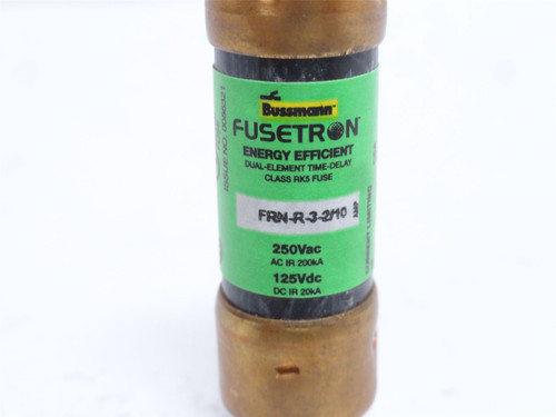Bussmann FRN-R-3-2/10; Time Delay Fuse 3-2/10A; 250VAC/125VDC