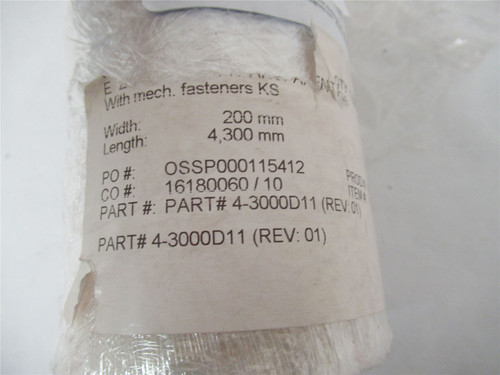 Forbo 4-3000D11; Lace Belt 200mmW x 4300mmL