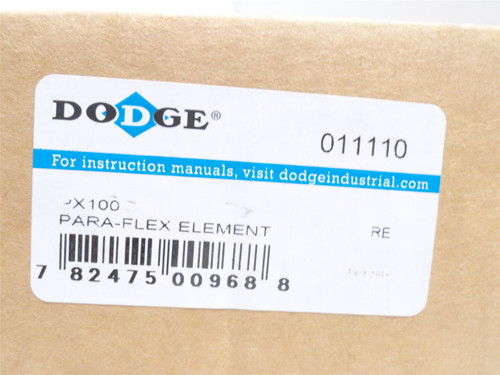 Dodge 011110_; Para-Flex Element; PX100; Tire Coupler