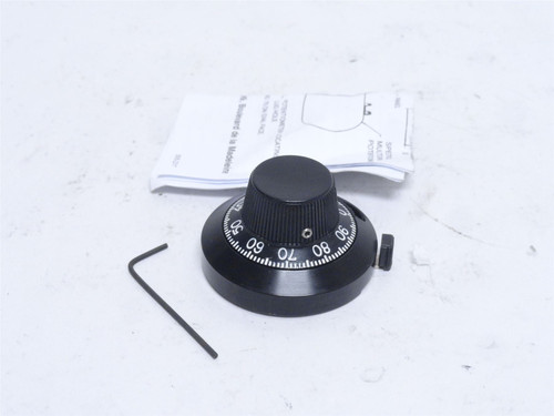 Vishay 21-A-21; Plastic Scale Dial; 11-Turn; 1/4" Shaft