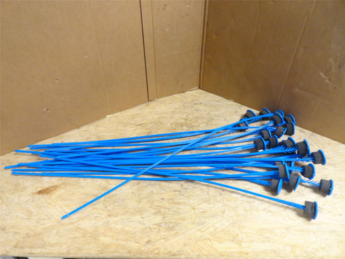 Hantover 17739; Lot-25; Single Use; Blue Pithing Rods