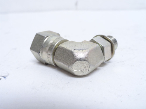 Eaton 2068-4-4S; Adaptor Elbow 90Deg; 1/4NPT Swivel; 1/4 BOSS