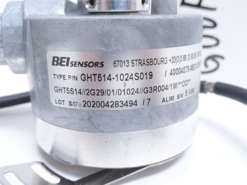 BEI Sensors GHT514-1024S019; Encoder 11-30VDC 14mmID; 2500PPR