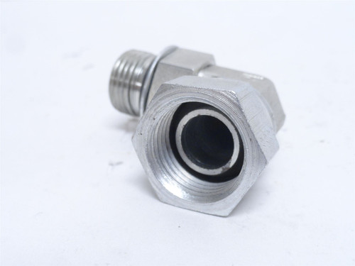 Eaton 2507-8-8S; Tube Adaptor Elbow; 90Deg; 1/2NPT x 1/2 BOSS