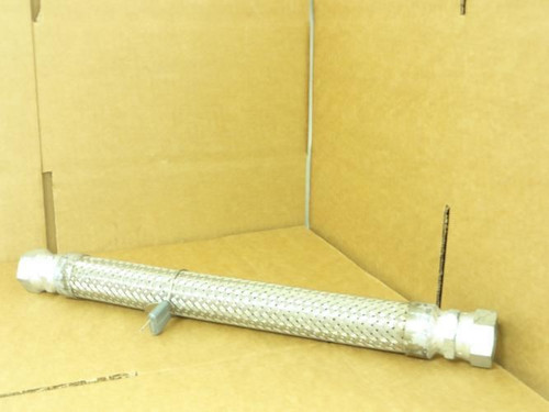 MFG- MDL-UNKN-190727; Braided Hose Coupling; 1"NPT; 17-3/8"L;