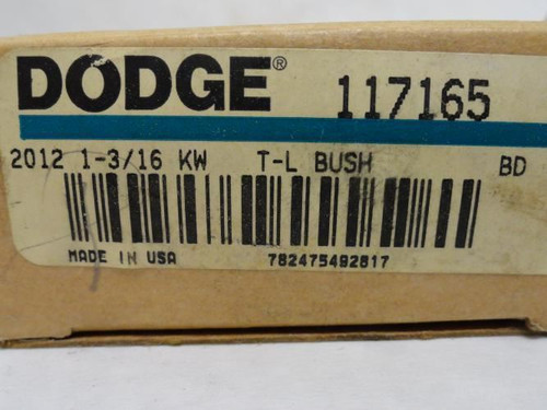 Dodge 2012 1-3/16; Taper-Lock Bushing 117165; 1-3/16"ID