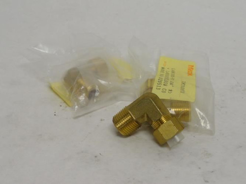 Mazak H13NT000970; Lot-3; Tube Elbow; 90Deg; 1/4" x 3/8NPT