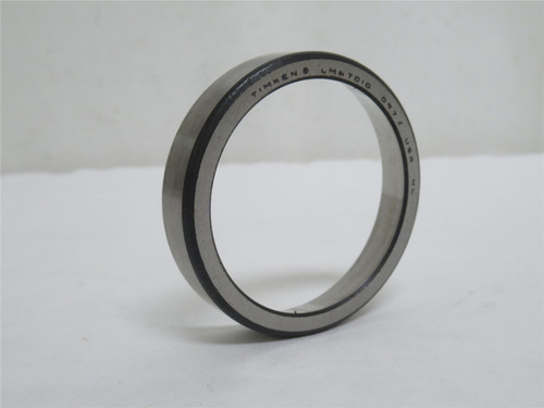 Timken LM67010; Tapered Roller Bearing Cup; 2-21/64"OD