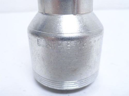 Eaton 4SA12MP12; Hydraulic Crimp Fitting; 3/4NPT x 3/4" Tube