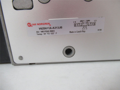 Norgren V62S611AA313JB; SolenoidValve5/3 APB24VDC 3/8NPT