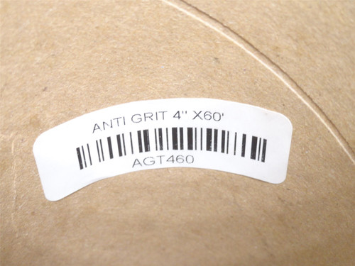 NMC AGT460; Black Vinyl Safety Grit Tape; 4" Wide x  60' Roll