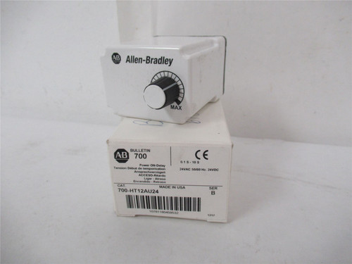 Allen-Bradley 700-HT12AU24; Timing Relay  10 A 24 V AC/DC