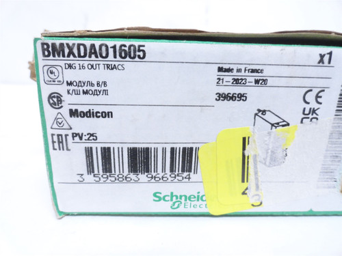 Schneider BMXDAO1605; Digital Output Module; 16 Out
