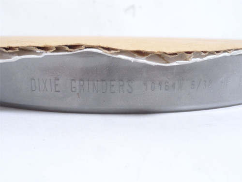 Dixie Grinder 10164W; Grinder Plate; 5/32" Hole ID; 11"OD