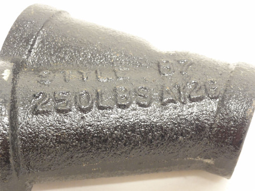 Keckley 3/43THY-CIM20M34-FTI-B7; Cast Iron Y-Strainer; 3/4NPT