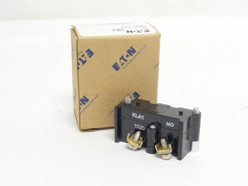 Eaton E30KLA1; Contact Block; 10A; 600V; 1 Pole