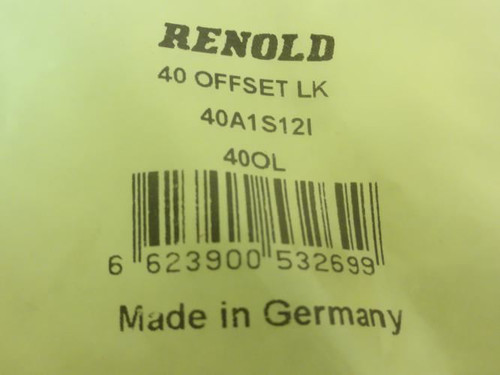 Renold 40OL; Offset Link; # 40